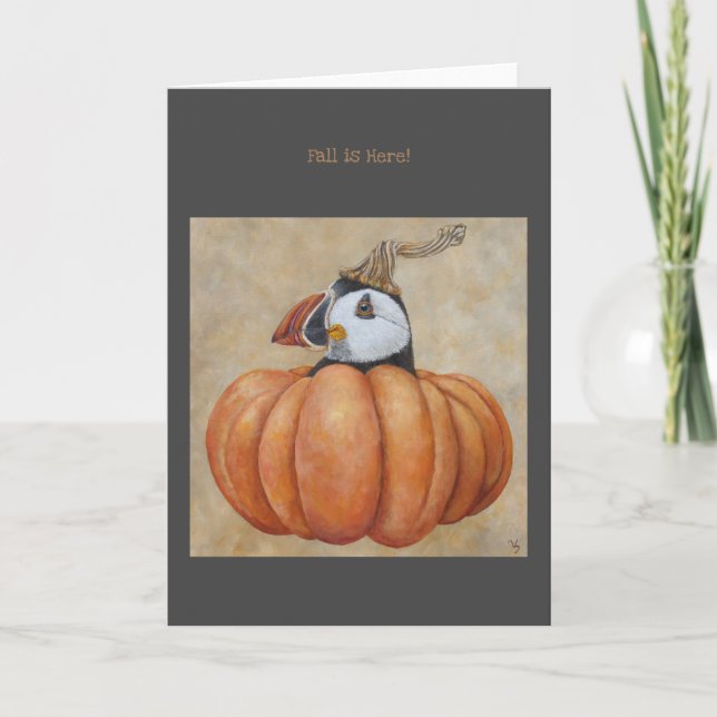 Fall is Here card (Front)