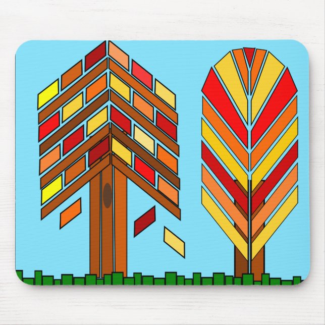 Fall is Here Mouse Mat (Front)