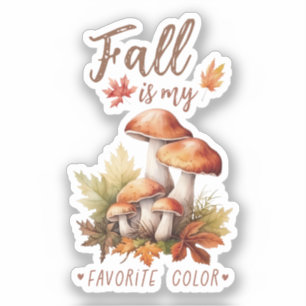 Fall Is My Favourite Colour – Mushrooms & Leaves