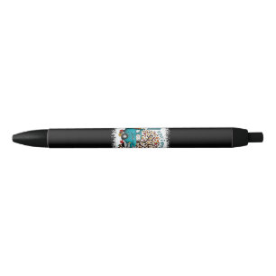 Fall is My Favourite Colour Pumpkin Truck Autumn Black Ink Pen