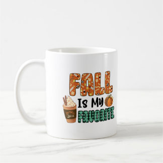 Fall is My Favourite Personalised Coffee Mug