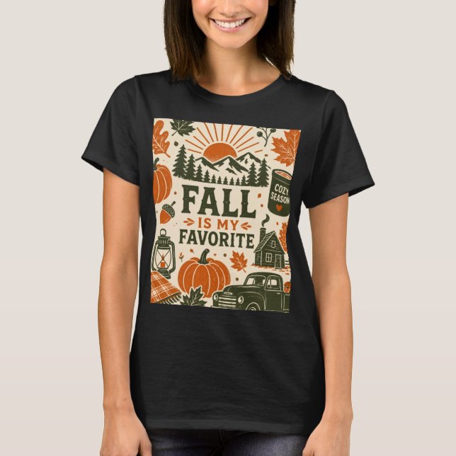 Fall is my Favourite T-Shirt (Front)