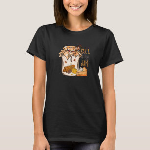 Fall Is My Jam Halloween Costume Pumpkin Spice T-Shirt
