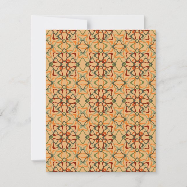 Fall Kaleidoscope  Card (Front)
