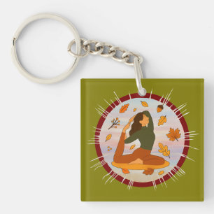 Fall Key Ring