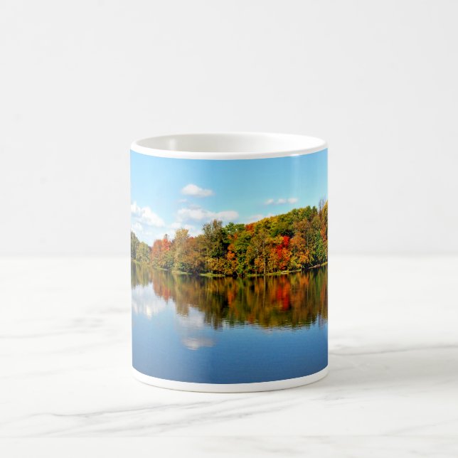 Fall Landscape Autumn Colours Coffee Mug (Center)