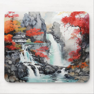 Fall Landscape Nature Mouse Mat