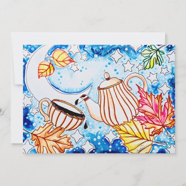 Fall Leaf Card (Front)