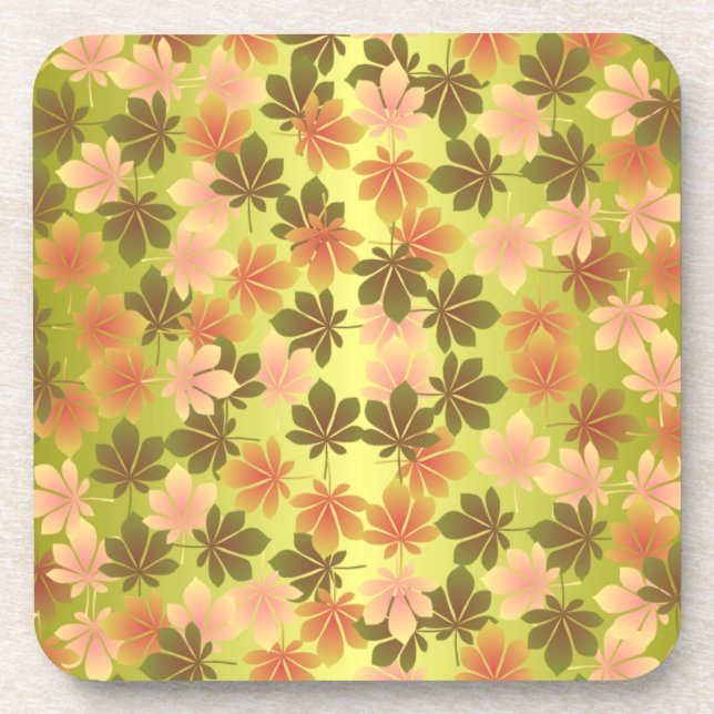 Fall Leaf Coaster (Front)