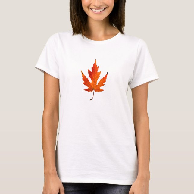 Fall Leaf - Fall Colours - Women's T-Shirt (Front)