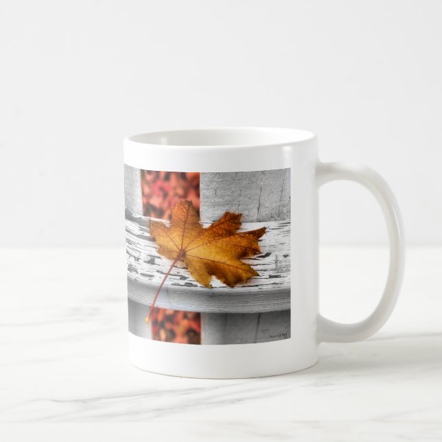 Fall Leaf Mug (Right)