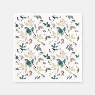 Fall Leaf Pattern Napkin