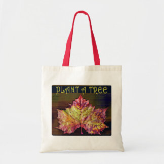 Fall Leaf Plant A Tree Tote Bag