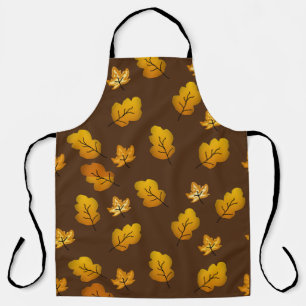 fall leaves apron