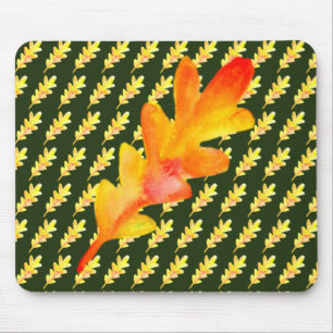 Fall Leaves Art Mouse Mat