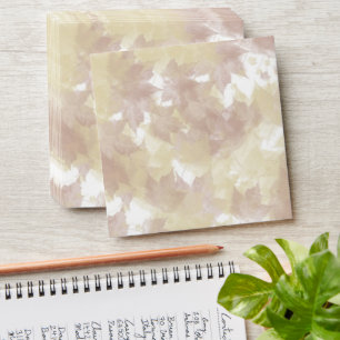 Fall Leaves Background Envelope