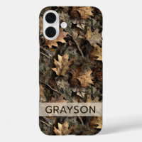 Fall Leaves Camouflage Personalised