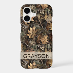 Fall Leaves Camouflage Personalized