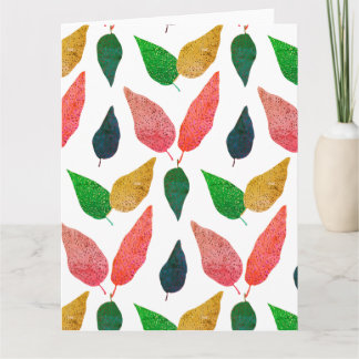 Fall Leaves Card