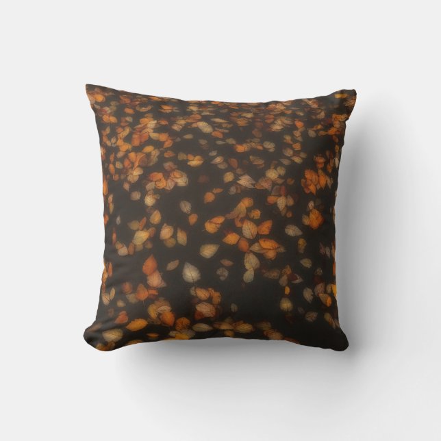 fall leaves  cushion (Front)