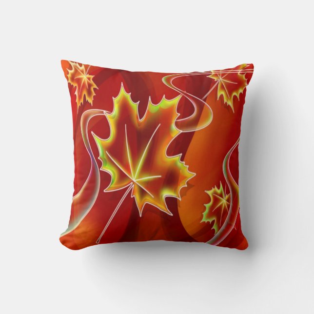 Fall Leaves Cushion (Front)