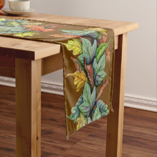 Fall Leaves, Customise, 14" X 72" Table Runner