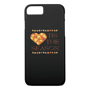 Fall Leaves Cute Autumn Graphic Thanksgiving Pumpk iPhone 8/7 Case