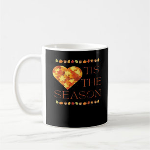 Fall Leaves Cute Autumn Graphic Thanksgiving Pumpk Coffee Mug