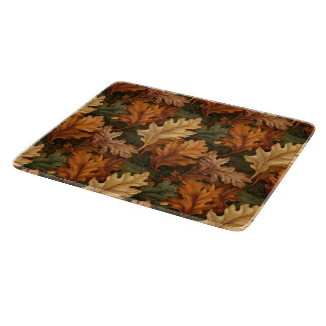 Fall Leaves  Cutting Board (Corner)