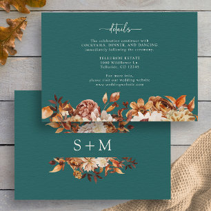 Fall Leaves Enclosure Card