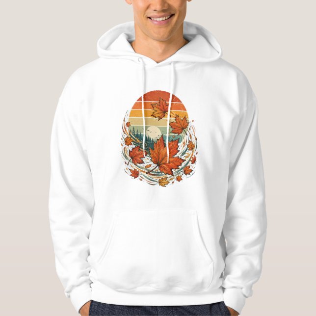 Fall Leaves Forever Hoodie (Front)
