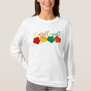 Fall Leaves Graphic: Autumn T-shirt