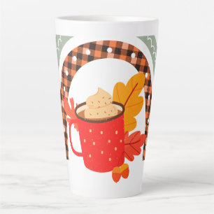 Fall Leaves Latte Mug Mug
