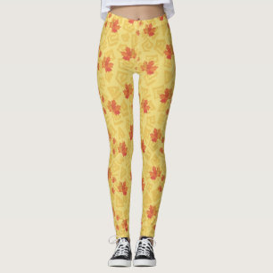 Fall Leaves Leggings