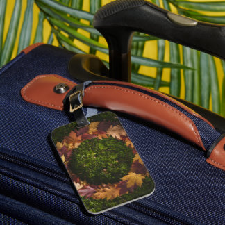 Fall Leaves Luggage Tag
