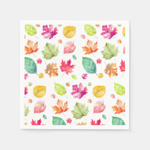 Fall Leaves  Napkin