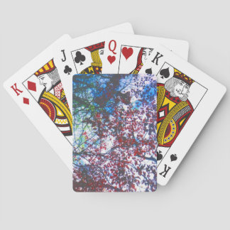 Fall Leaves Playing Cards