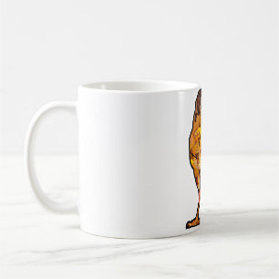 fall leaves raven coffee mug