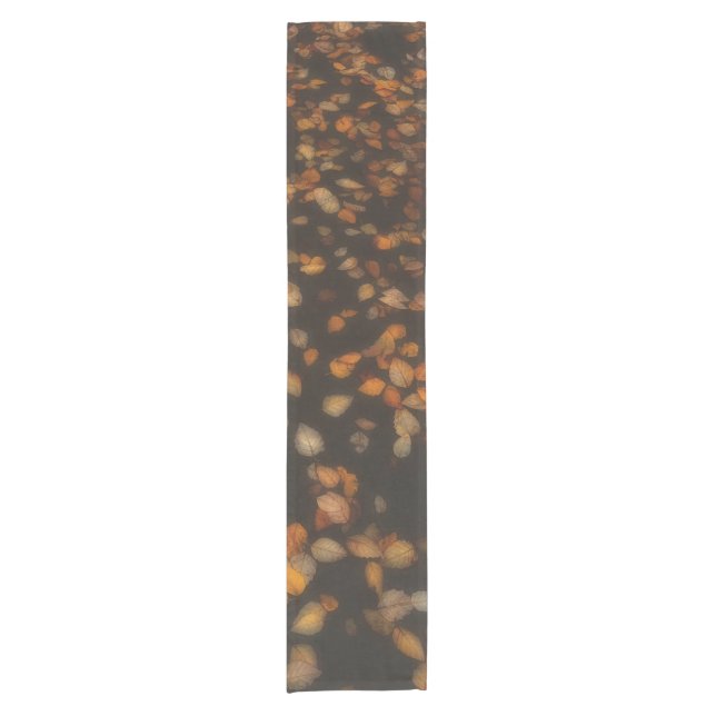 fall leaves  short table runner (Front)