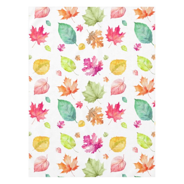 Fall Leaves  Tablecloth (Front)