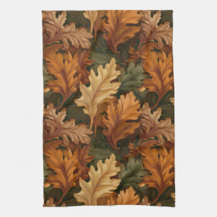 Fall Leaves  Tea Towel