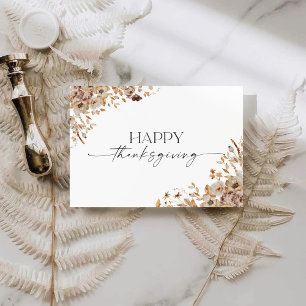 Fall Leaves Thanksgiving Dinner Envelope