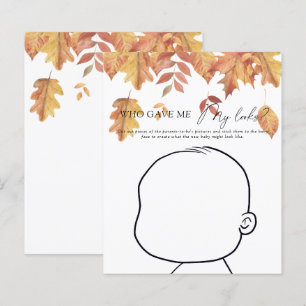 Fall leaves - Who gave me my looks baby game