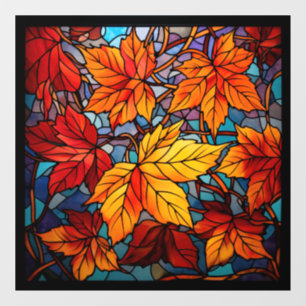 Fall Leaves Window Cling