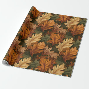 Fall Leaves  Wrapping Paper