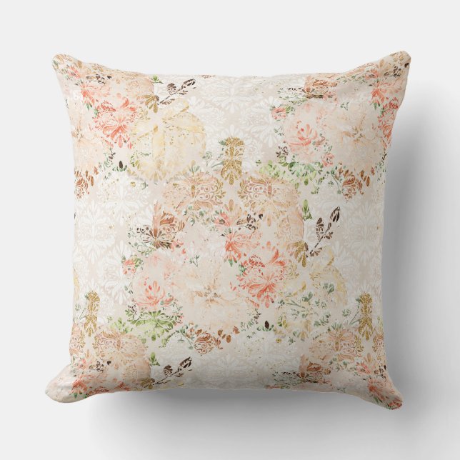 Fall Leopard Designer Pillow (Front)