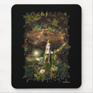 Fall Magic Fairy full Mouse Mat