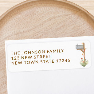 Fall Mailbox Return Address 