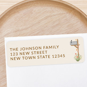 Fall Mailbox Return Address 