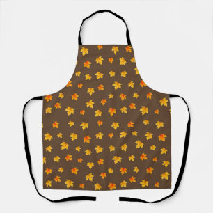 Fall Maple Leaves Apron